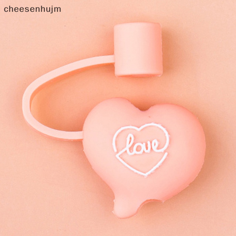 Nắp Ống Hút Thủy Tinh Bằng Silicon Chống Bụi Bảo Vệ Môi Trường