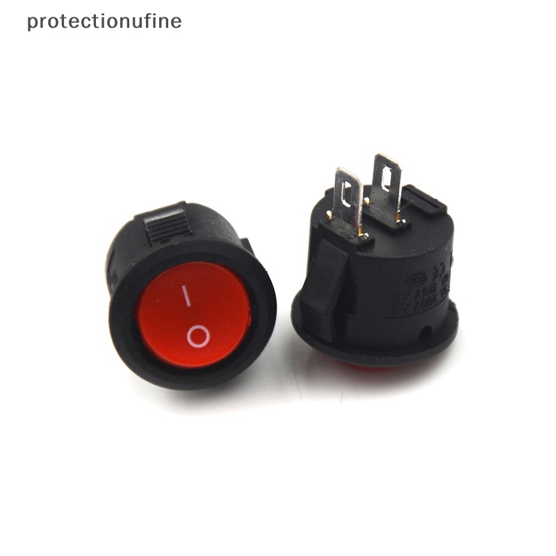 Set 10 Công Tắc Bật / Tắt Mini Đường Kính 16mm 2 Pin 3A / 250V