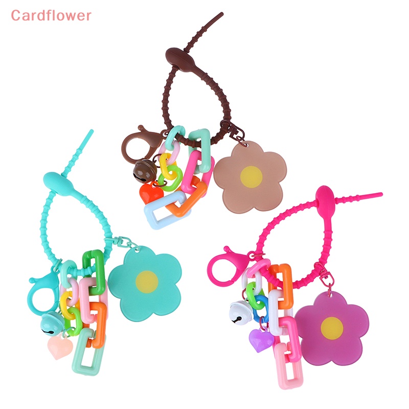 Móc Khóa Điện Thoại / Túi Xách / Chìa Khóa Hình Hoa Đám Mây Nhiều Màu Sắc Dễ Thương Cho Nữ