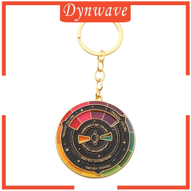 Móc Khóa Hình Bánh Xe Tráng Men 5cm Nhiều Màu Sắc Thời Trang