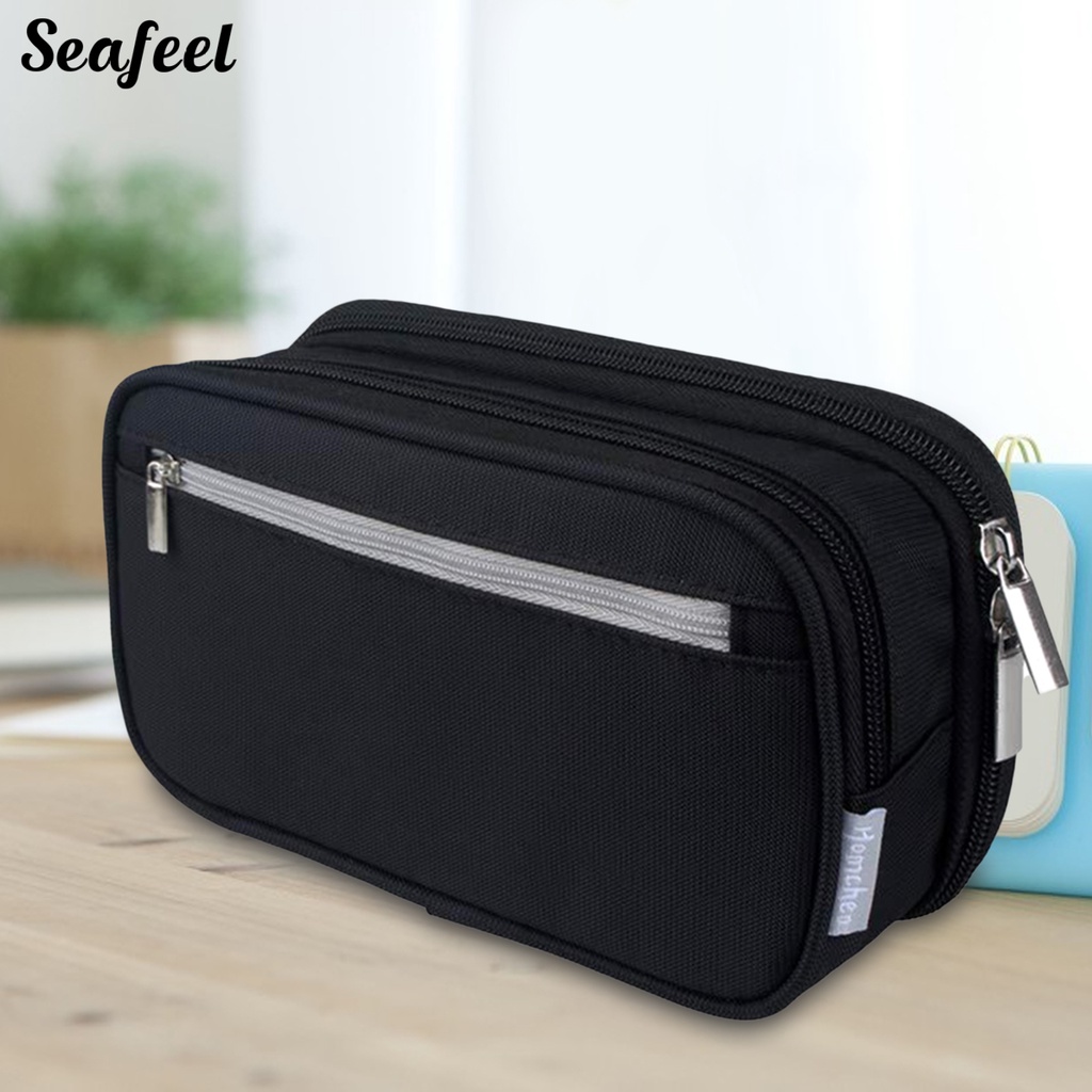 Túi Đựng Bút Bằng Polyester Nhiều Ngăn Sức Chứa Lớn