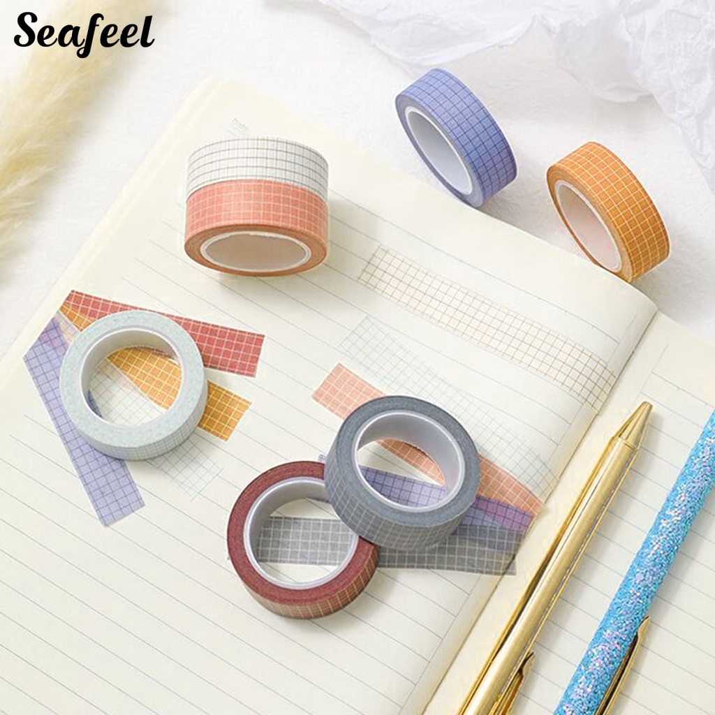 Băng Keo Dán Washi Thân Thiện Với Môi Trường Màu Sắc Tươi Sáng