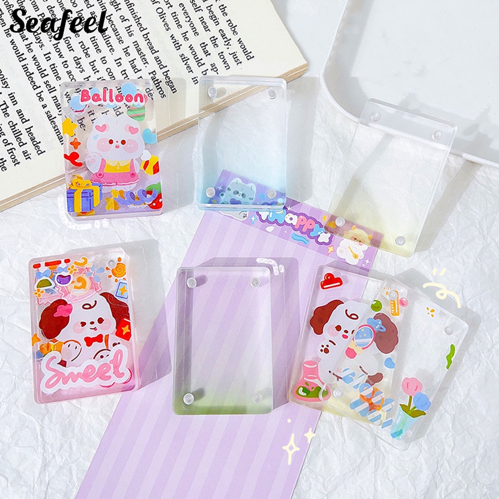 Thẻ Ảnh Dày Dặn Màu Gradient Nhìn Thấy Dành Cho Học Sinh