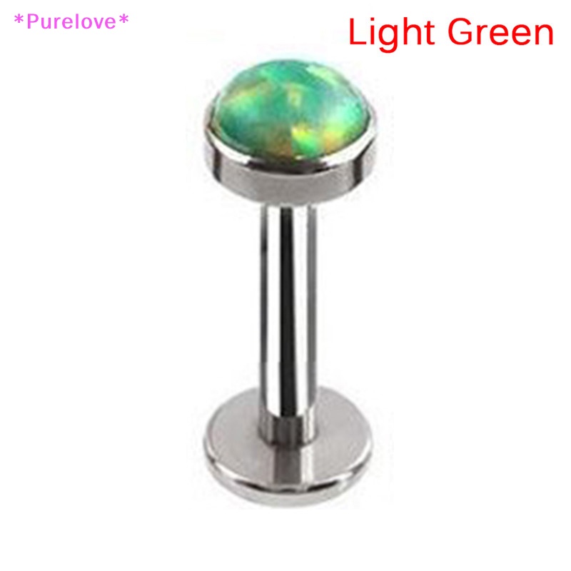 Khuyên Mũi / Môi Đính Đá Opal Kích Thước 6-8mm Mới