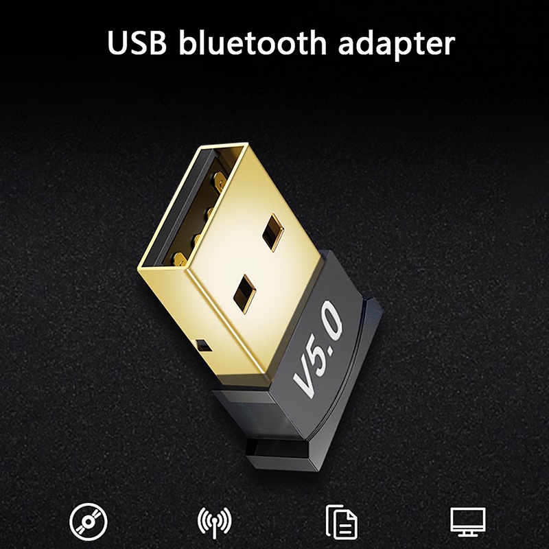 Ayellowgod wireless usb bluetooth 5.1 adapter bộ phát bluetooth bộ thu âm thanh dongle cho máy tính pc máy tính xách tay bàn phím chuột máy in vn