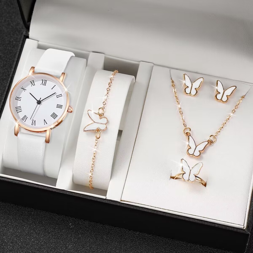 Đồng Hồ Quartz Nữ Dây Da Thời Trang