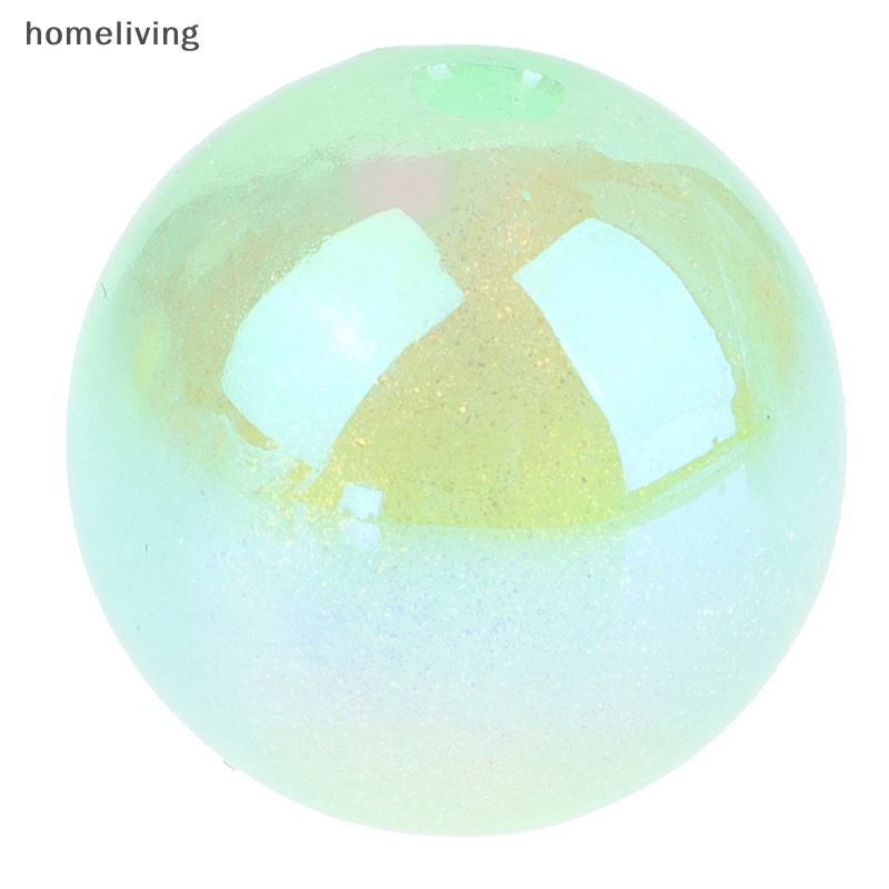 Set 10 Hạt Nhựa Acrylic 16mm Phát Quang Đẹp Mắt Dùng Làm Trang Sức Tiện Dụng