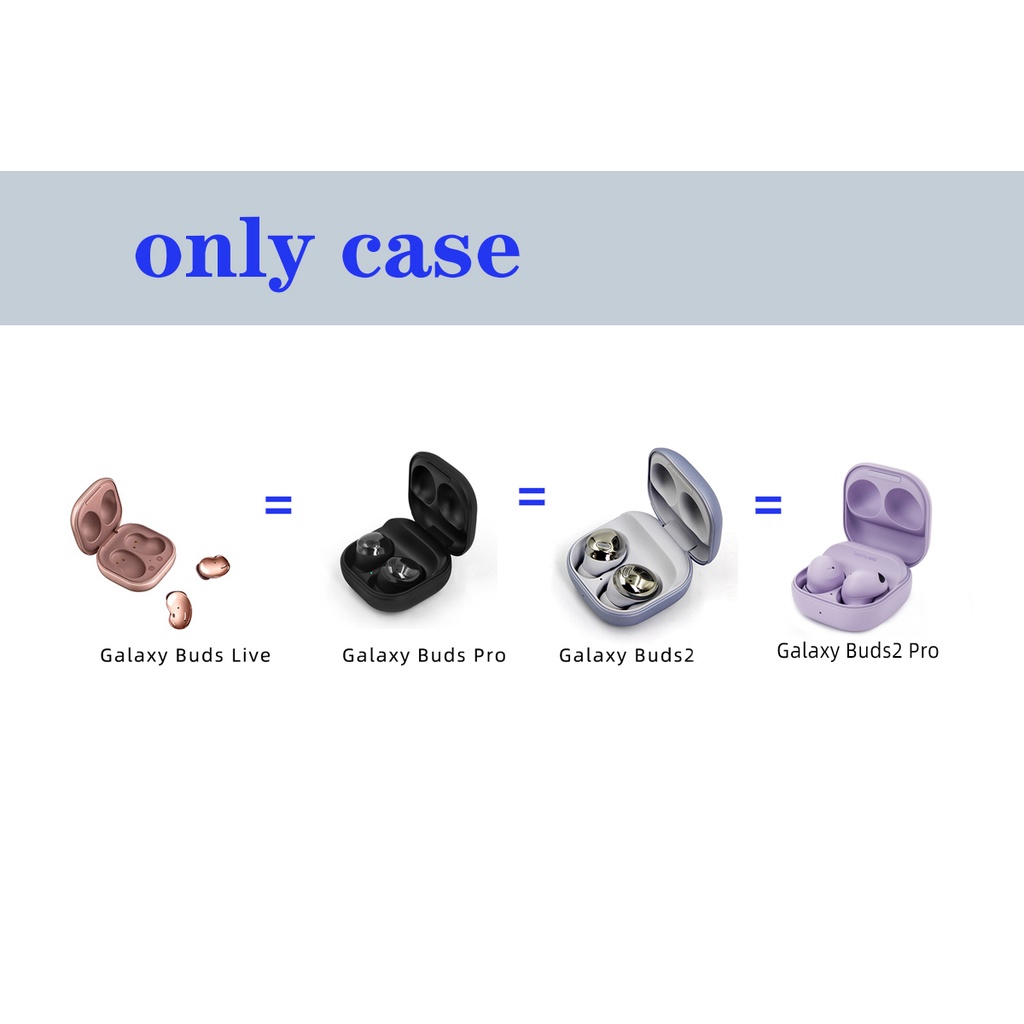 Vỏ Bảo Vệ Hộp Sạc Tai Nghe Samsung Galaxybuds2 Pro / buds live / buds Pro Bằng Silicon Hình Mèo Dễ Thương