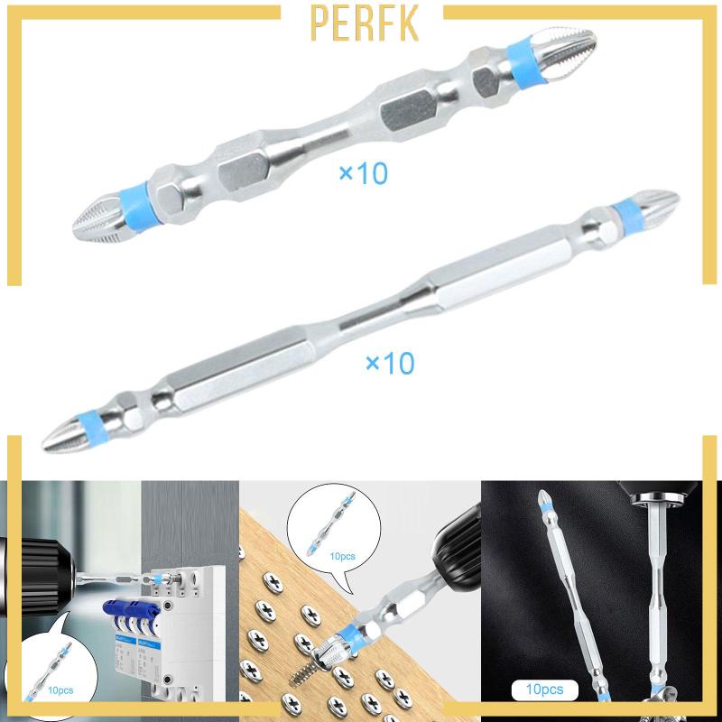 Set 10 Mũi Khoan Đầu Lục Giác Chữ Thập Chuyên Dụng Sửa Chữa Đồ Gỗ