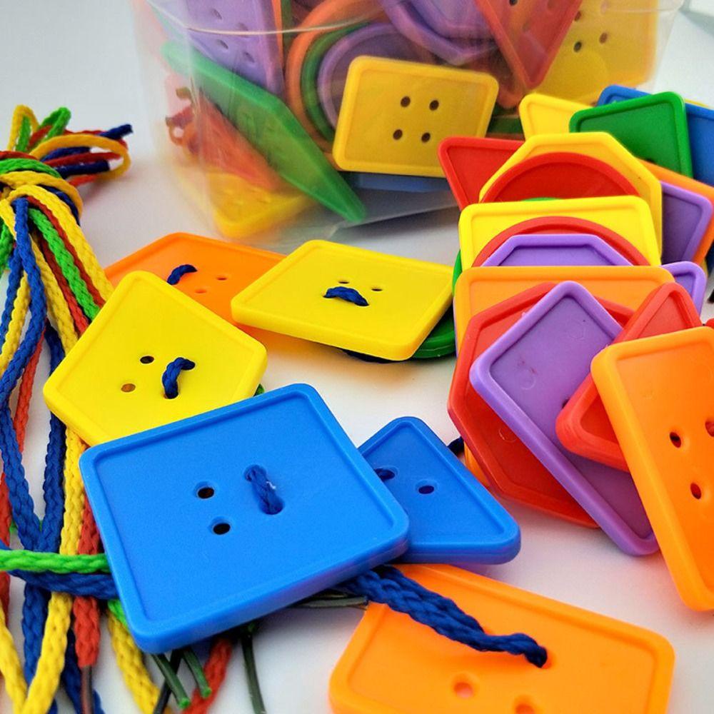 Đồ Chơi Khối Xếp Chồng Lên Nhau Bằng Nhựa Hình Học Dành Cho Trẻ Mẫu Giáo