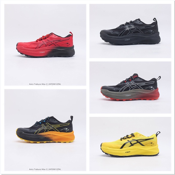 Giày Thể Thao Asics TRABUCO MAX 2 Chống Trượt Thoáng Khí Cho Nam