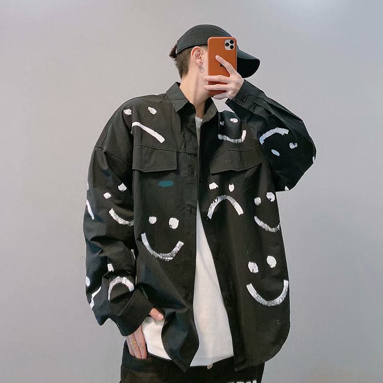 Áo Sơ Mi Cotton Dáng Rộng Màu Trắng Thiết Kế Mới Thoải Mái Thời Trang Mùa Xuân