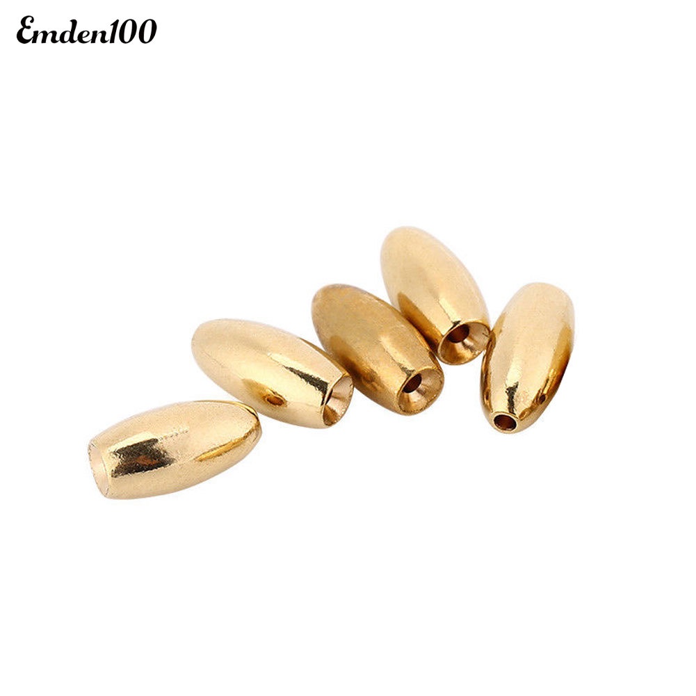 Bộ 5 Chì Câu Cá Bằng Đồng Chất Lượng Cao