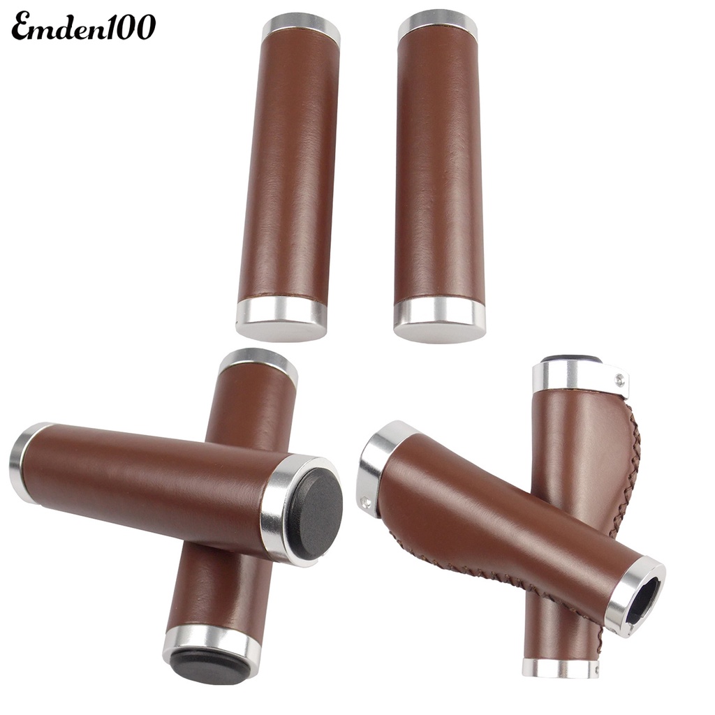 1 Cặp Vỏ Bọc Tay Lái Xe Đạp Leo Núi Bằng Da