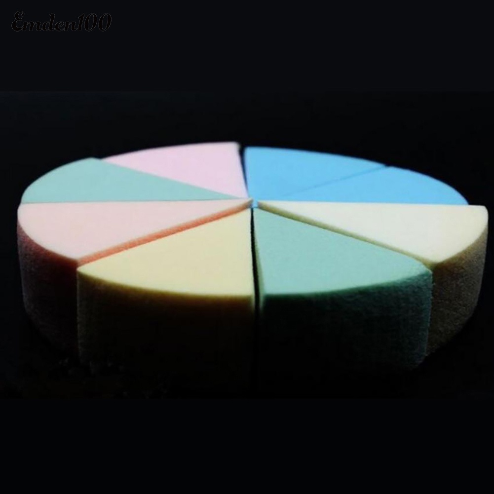 Set 8 Mút Trang Điểm Hình Tam Giác Mềm Mịn Chuyên Nghiệp