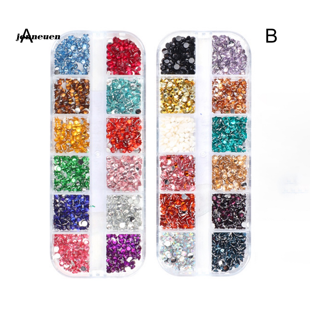 Đá Đính Trang Trí Móng Tay Nghệ Thuật Bằng Nhựa Resin Lưng