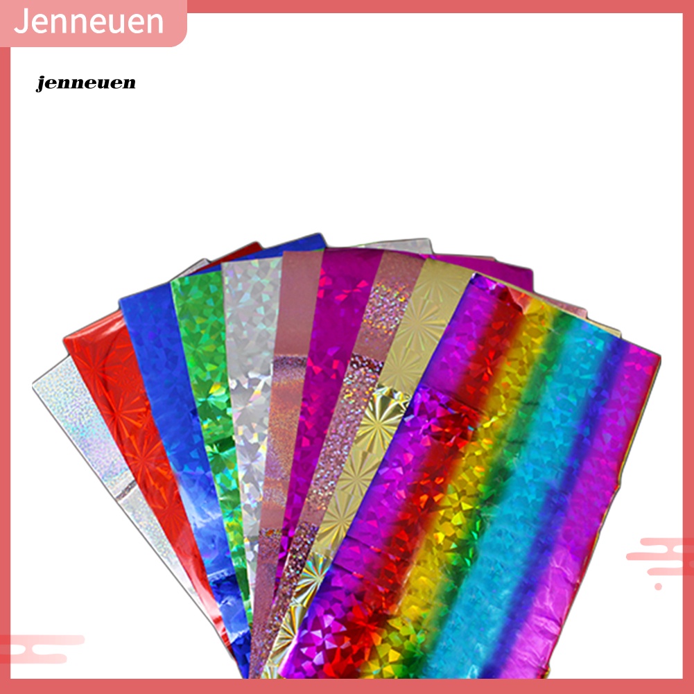 Set 10 Miếng Dán Trang Trí Móng Tay Nghệ Thuật Tự Làm