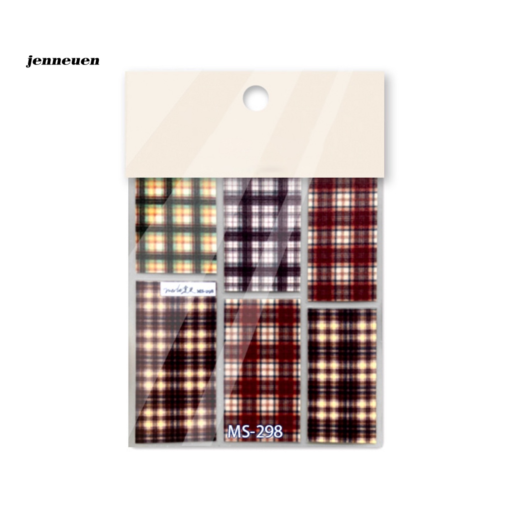 Miếng Dán Trang Trí Móng Tay Họa Tiết Hoạt Hình Siêu Dính