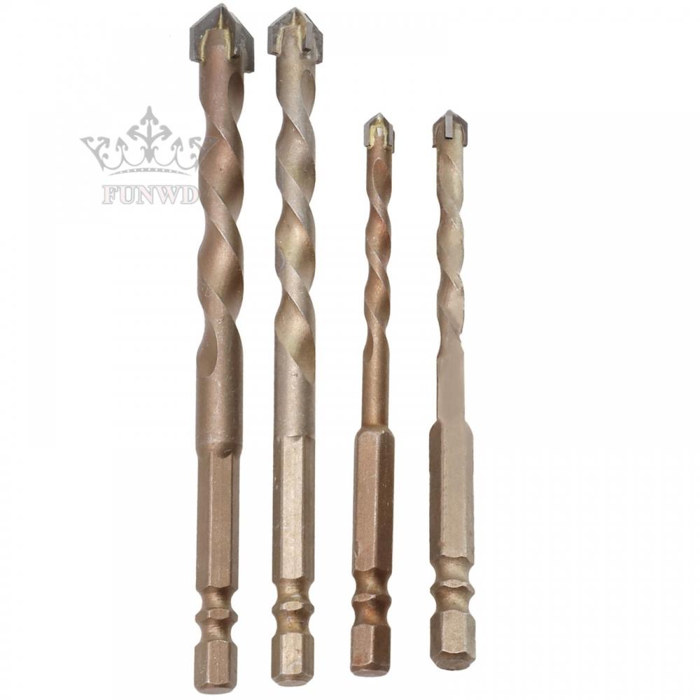 【FUNWD】Drill Bit 98-122mm Brick Hard Alloy Drill Hole Cutter Hole Opener High Quality