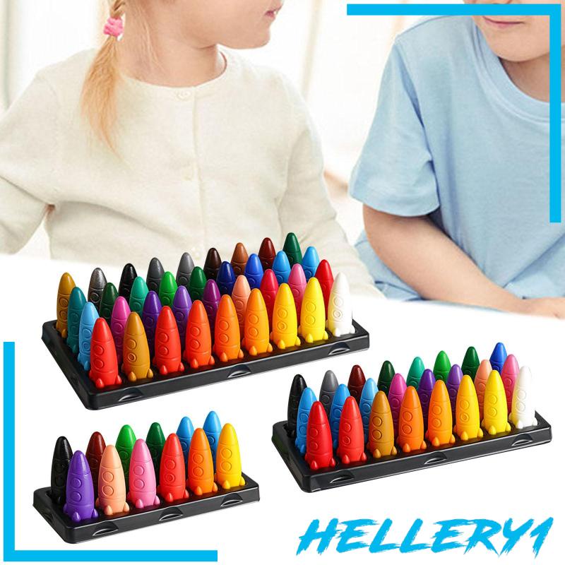 Bút Chì Màu Đánh Dấu Tên Lửa Có Thể Giặt Sạch Dành Cho Trẻ Em