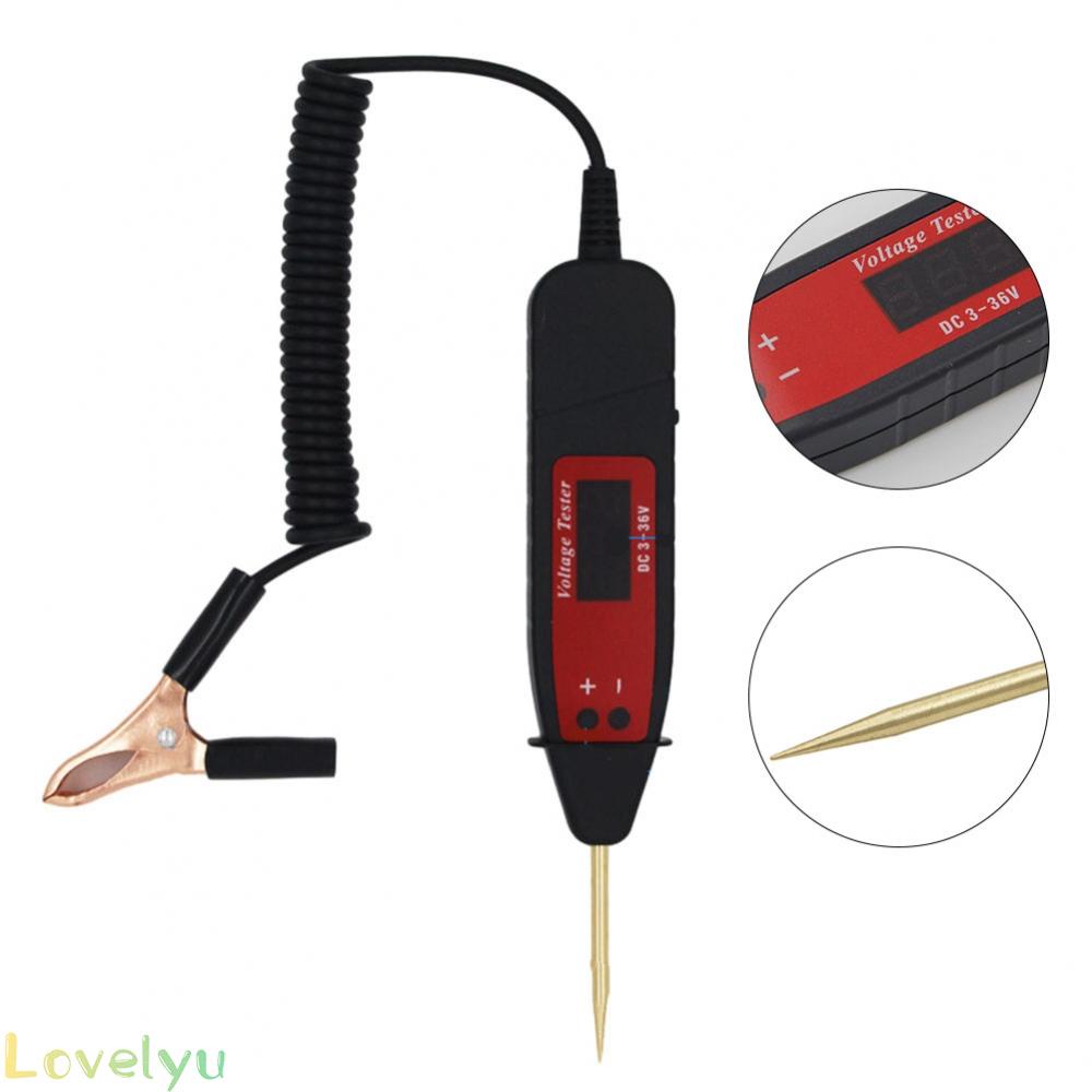 ⭐24H SHIPING ⭐1X 3-36V Digital Voltage Tester Test Pen Car Fuse Electric Circuit Probe Tester