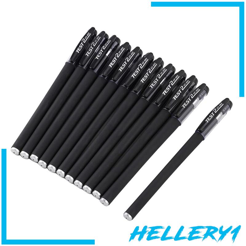 Set 12 Bút Bi Mực Đen Chuyên Dụng