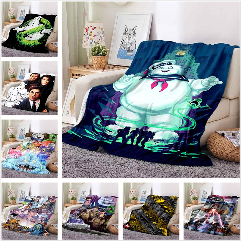 Ma Săn Đội Ma Ma Ma Phim Chăn Sofa Văn Phòng Ngủ Bao Chăn Điều Hòa Không Khí Chăn Mềm Mại Và Thoải M