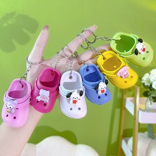 Móc khóa hình dép lê mini dễ thương độc đáo thời trang cho cặp đôi