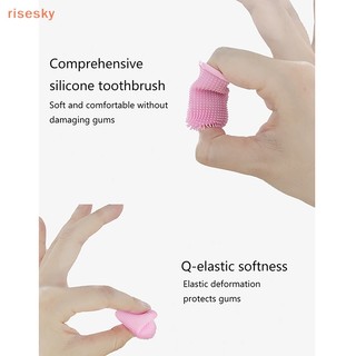Bàn Chải Silicone Mềm Chăm Sóc Răng Miệng Cho Thú Cưng