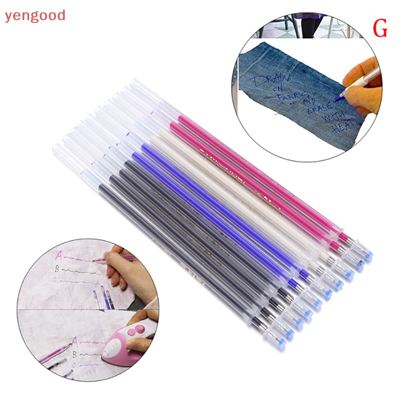 10 Cây Bút Đánh Dấu Nhiệt Độ Cao Bằng Vải Cho Thợ May