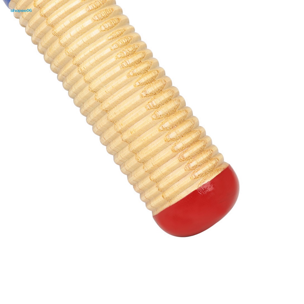 Bình Lắc Guiro Bằng Gỗ Trơn Dễ Sử Dụng