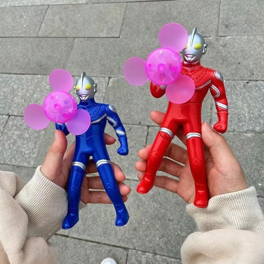 Daron1 Quạt mini Cầm Tay Bằng Nhựa Siêu Nhân Nhện Cho Bé / Trẻ Em