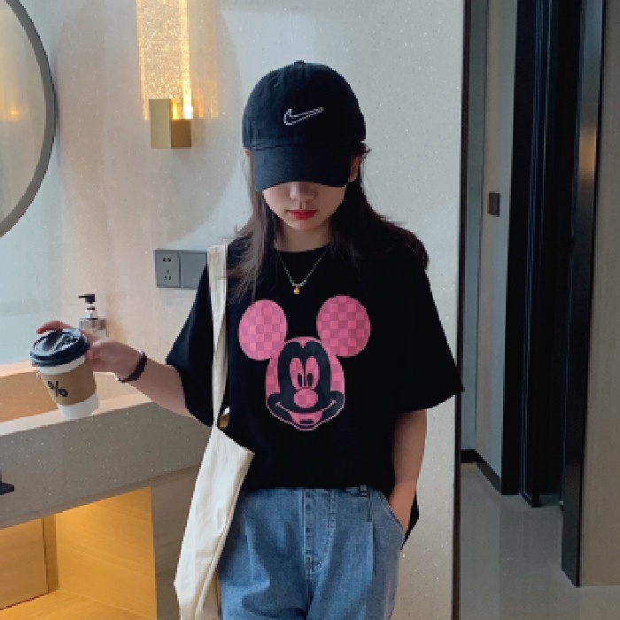 Áo Thun 100% Cotton Tay Ngắn Dáng Rộng In Hình Thời Trang Mới Cho Bé Từ 2-14 Tuổi