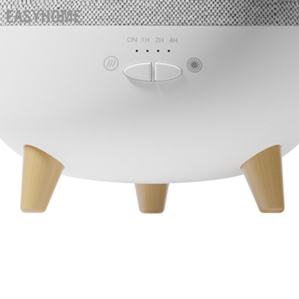 EasyHome Máy khuếch tán hương thơm Siêu âm Phòng chống cháy khô tạo độ ẩm Văn phòng tại nhà lọc không khí tinh dầu nhỏ để bàn