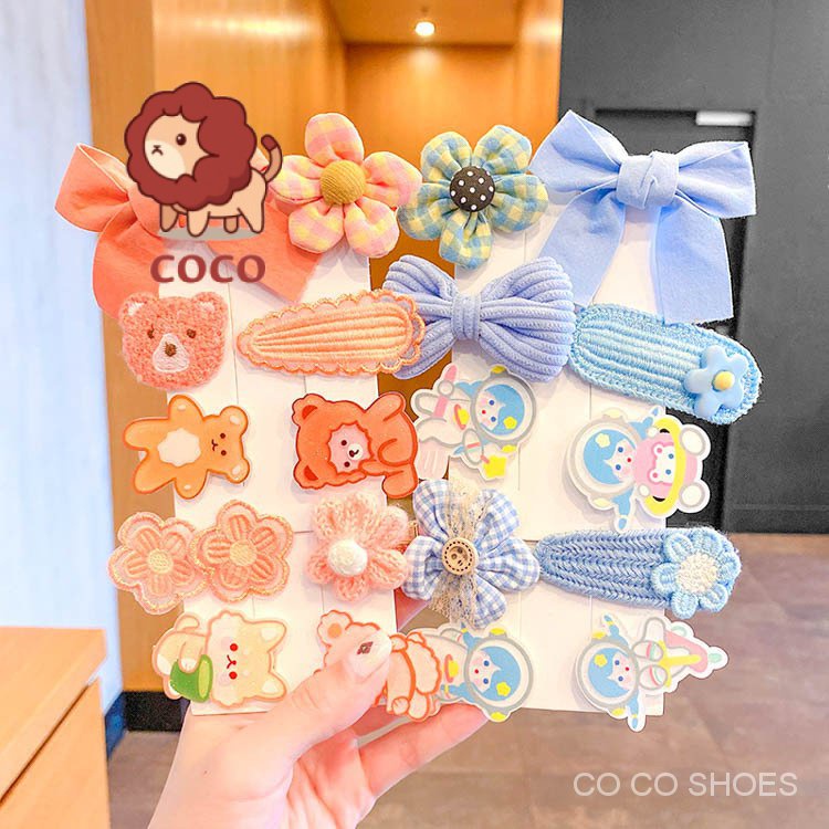 Bờm cài tóc cho bé Kẹp Tóc Phong Cách Hoạt Hình Dễ Thương Dành Cho Bé Gái