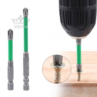 【FUNWD】Screwdriver Bit FPH2 For Socket Magnetic Power Tools Slotted Hand Tools