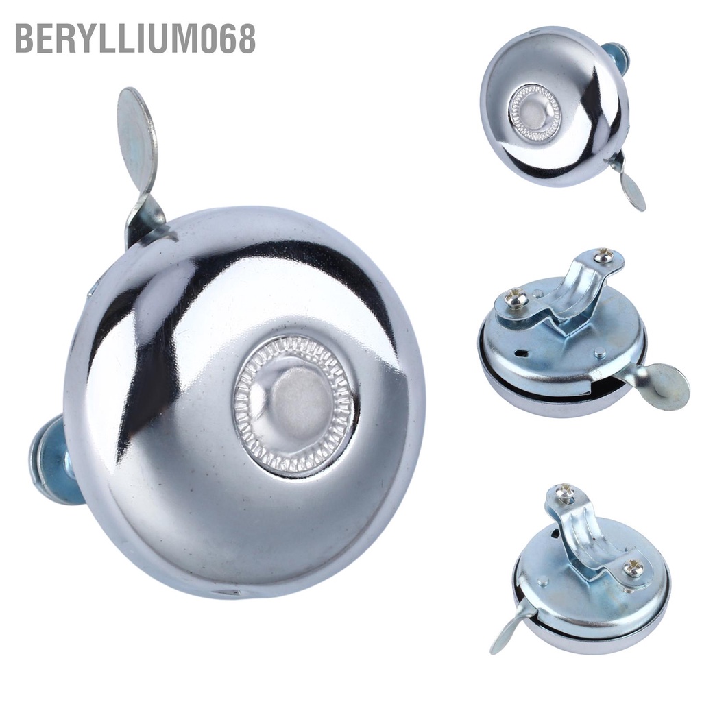 Chuông Xe Đạp Bằng Kim Loại - Còi chuông xe đạp - Đi Tay Cầm Chuông Còi Lớn Báo Động Silve - Beryllium068