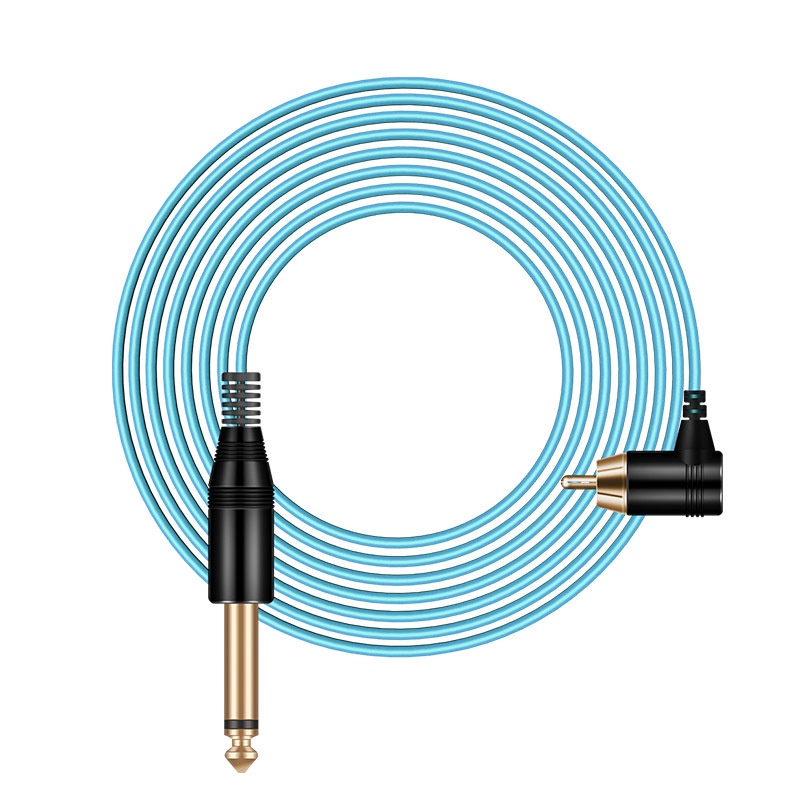 Dây Cáp RCA Dài 2m Bằng Silicon Mềm Chuyên Dụng Cho Máy Xăm