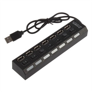 Bộ chia USB 7 cổng có công tắc USB 2.0