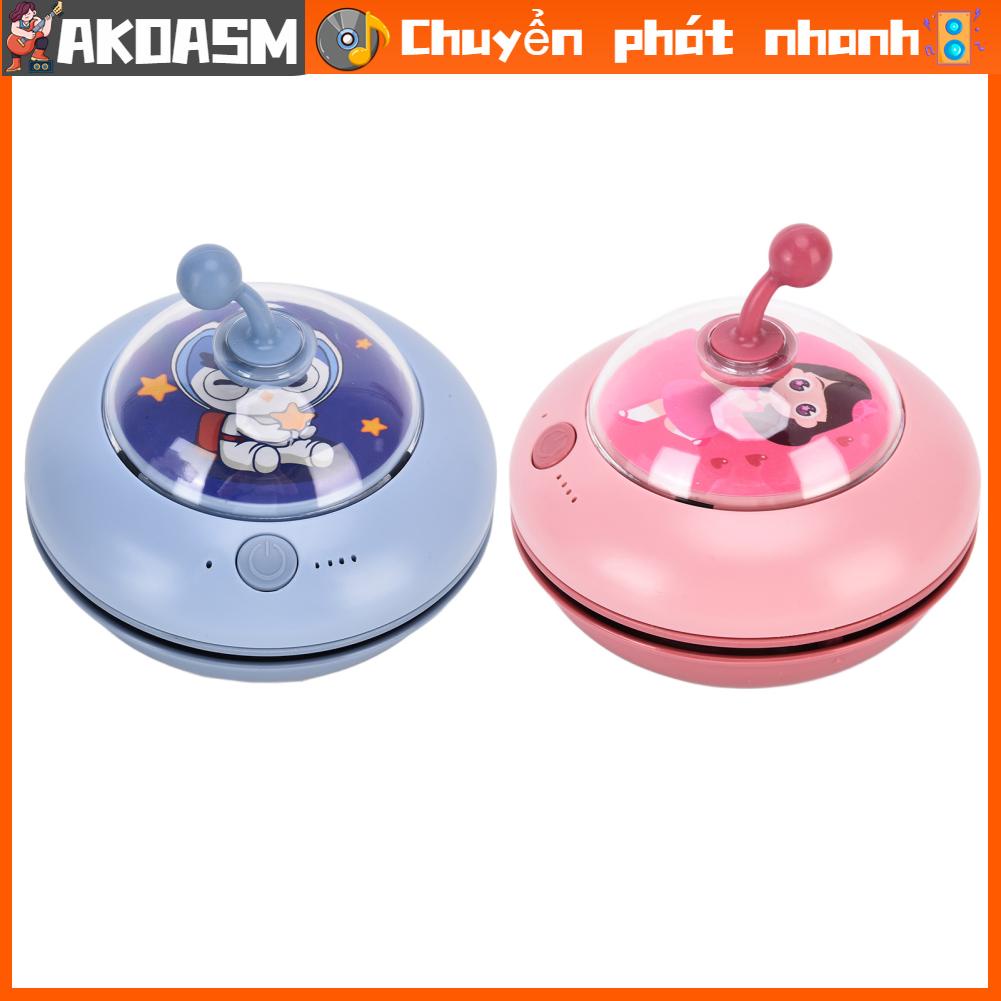 AKOASM Máy tính để bàn Bàn chải nylon Xoay dễ dàng Tay cầm thoải mái Làm sạch mạnh mẽ hút bụi tay USB