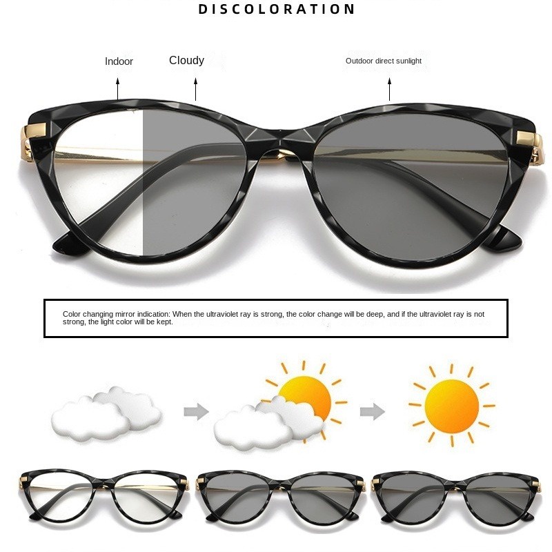 Cá Tuyết  Gọng Gương Mắt Mèo Thời Trang Mới Cho Nữ