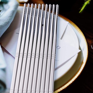 Bộ 5 Đôi Đũa Inox 304 Cao Cấp