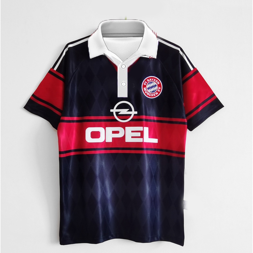 Áo Bóng Đá Đội Tuyển bayern 97-99 Phong Cách retro