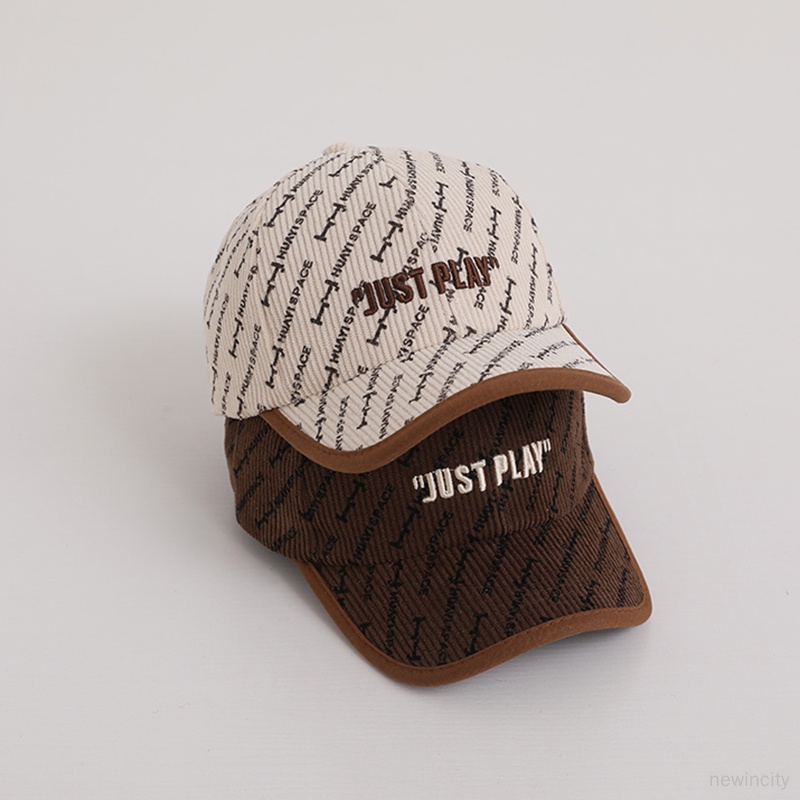 Mũ Lưỡi Trai Vải Nhung Họa Tiết Thêu Phong Cách Hàn Quốc Cho Bé