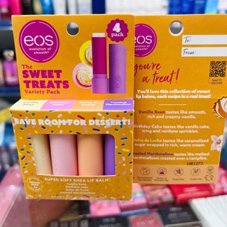 Set 4 Son Dưỡng Môi EOS