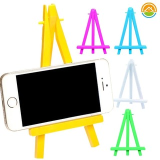 Giá để bàn mini chân máy có thể gập lại bằng nhựa / tranh khung tam giác giá đỡ điện thoại / trang trí đế trưng bày thẻ