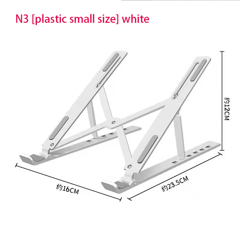 1 Bộ Giá Đỡ Nâng Và Làm Mát Laptop Bằng Hợp Kim Nhôm Vô Hình Dạng Đứng N3