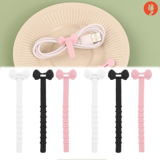 Dụng cụ quấn dây cáp bằng silicone đa năng có thể tái sử dụng