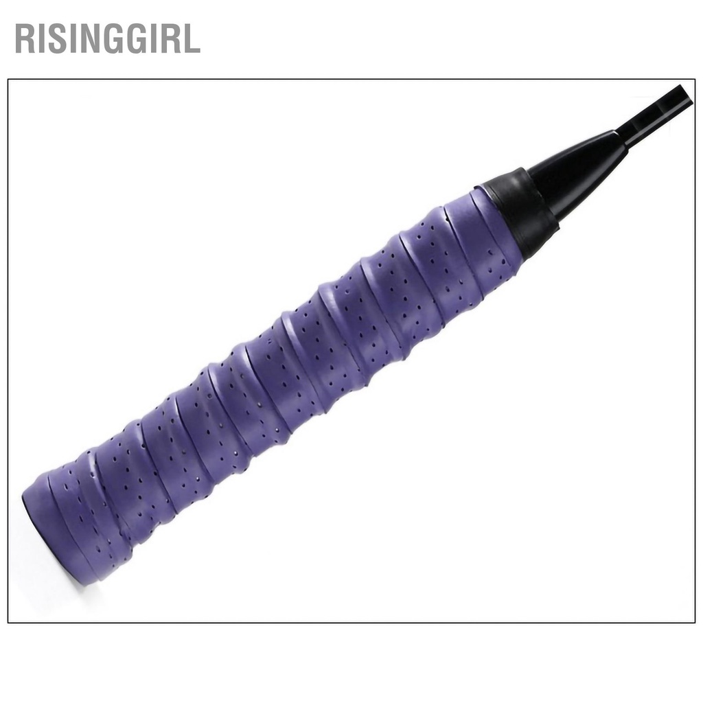 RisingGirl Vợt cầu lông Đai thấm mồ hôi Thoáng khí Keel Grip Keo dán tay cho thể dục thao