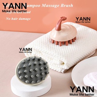 Bàn Chải Silicone Cầm Tay Massage Da Đầu Khi Tắm